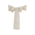 thumbnail image 6 of Efavormart 5 Pack Beige Premium Faux Linen Chair Sashes, Slubby Textured Wrinkle Free Sashes, 6 of 11