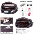 thumbnail image 3 of HAWEE Genuine Leather Purse for Women Hobo Bag Trendy Crossbody Bag and Shoulder Bag with 2 Straps, 3 of 5