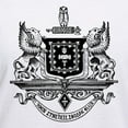 thumbnail image 3 of CafePress - Psi Upsilon Black And White Crest T Shirt - Womens Cotton V-Neck T-shirt, 3 of 4