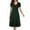 a23-green cocktail dresses for women, variant on UPPADA Womens Cocktail Dress Long Sleeve Wedding Guest Dress Side Slit Gown formal Swing Dress High Waist Party Prom Gown Cocktail Dress Clearance Sales Today Clearance