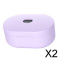 thumbnail image 1 of Funda Protectora de Silicona Piel Delgada Baoblaze para Auriculares Airdots Púrpura 2 piezas, 1 of 8