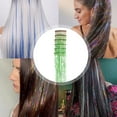 thumbnail image 6 of 6x Hair Tinsel Clip Glitter Tinsel Extensions,Party Festival Fairy Hair Accessories for Women,Fairy Sparkle Strands Birthday Gifts,20 Inch Heat Resistant Glitter Tinsel Hair Extension with Clips on,I, 6 of 8