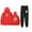 Red, variant on Lefty Sm Hoodie Jogger Pant 2 Piece Suit Fashion Sweatshirt&Trousers 2 Piece Set