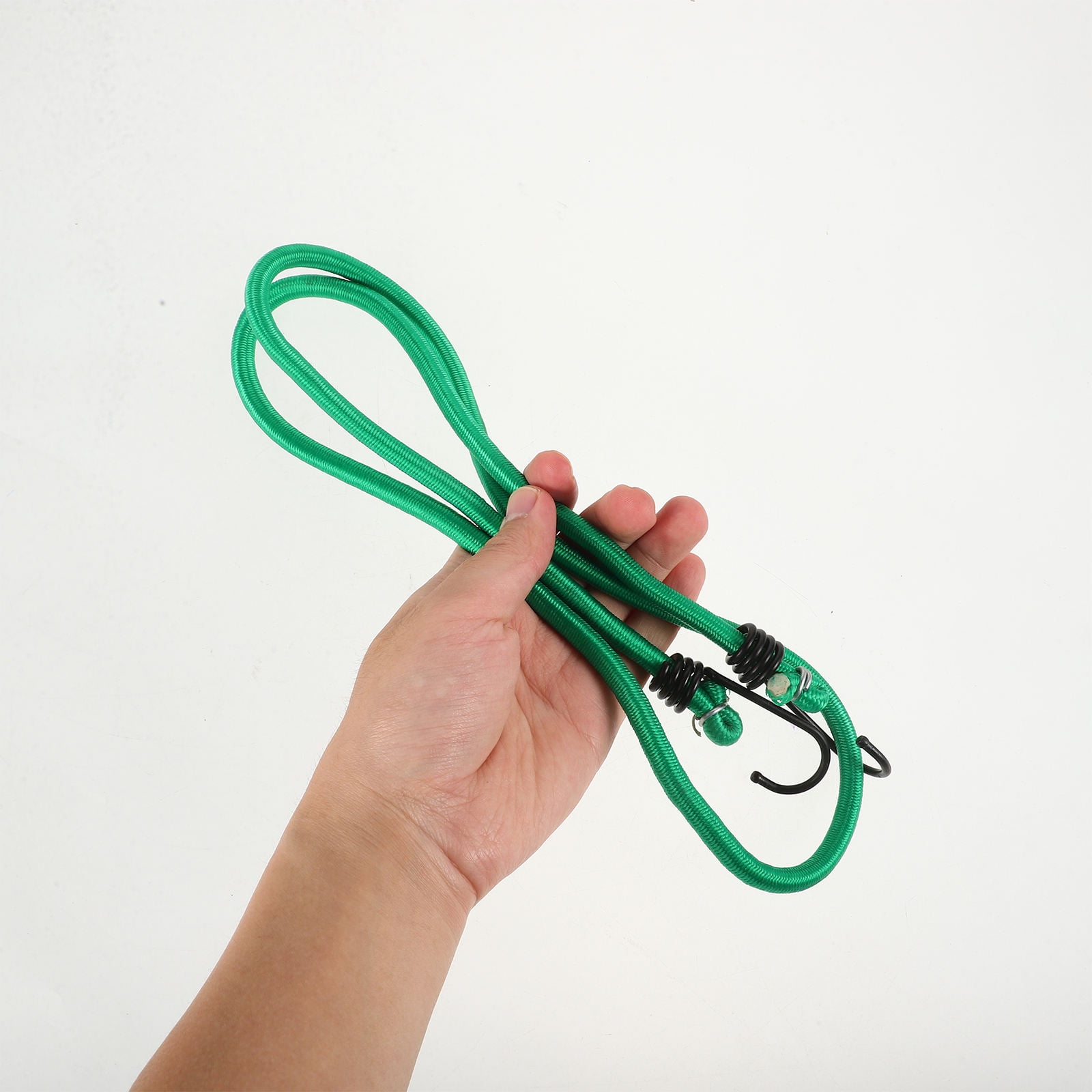 SEWOART 10Pcs High Elasticity Bungee Cords with Hooks Portable Outdoor Luggage Fixing Ropes