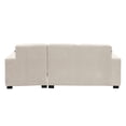 thumbnail image 4 of Sofá Love Chaise Derecho en L Eros 3 Plazas Crema para Sala, 4 of 8