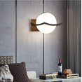 thumbnail image 5 of Indoor Led Wall Lamp Lighting - Creative Night Light Bedside Corridor Mounted Fixture(Bulb Not Included) Black, 5 of 5