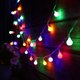 thumbnail image 2 of Cadena de luces multicolor de 10 m con 100 LED, 8 modos de iluminación, control remoto, IP65, ideal para decoración de interiores y exteriores, árbol de Navidad y fiestas., 2 of 5