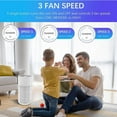 thumbnail image 5 of NuWave Oxypure Air Purifier For Home, 3XL H13 HEPA Filter for Home Bedroom, 17 DB 360° Air Cleaner Quiet for Bedroom Office Room, Energy Star, Large, 5 of 9