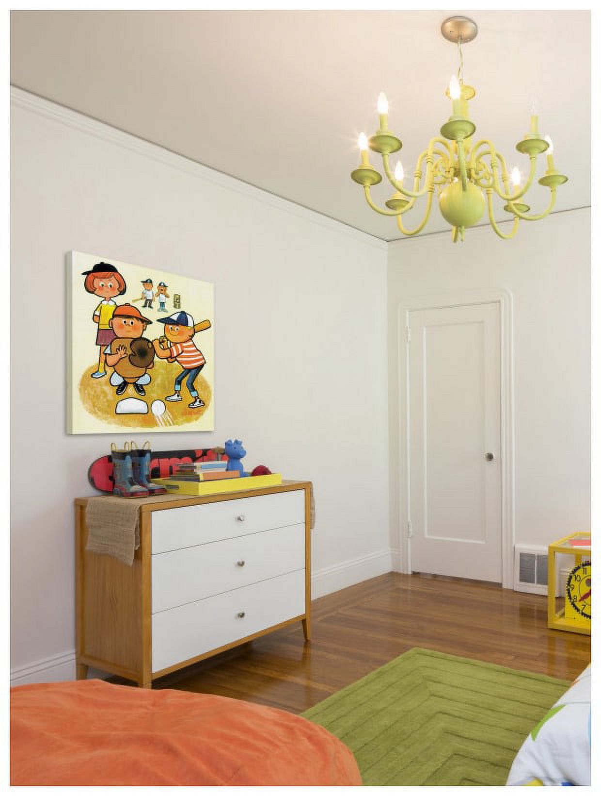 Marmont Hill "Baseball Team" by Curtis Painting Print on Canvas