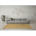 thumbnail image 3 of Ahgly Company Indoor Round Abstract Brown Contemporary Area Rugs, 8' Round, 3 of 4