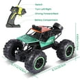 thumbnail image 5 of UUGEE Remote Control Cars Toys for Boys, RC Car 2.4GHz 1:18 High Speed Monster Truck, Vehicle Toys Christmas Birthday Gifts for 8-12 Kids, 5 of 7