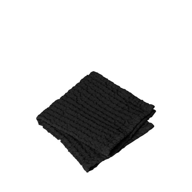 Blomus 66309 Serviettes à Main Invitées, Noir - Ensemble de 2