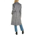 thumbnail image 2 of Kenneth Cole womens  Wool-Blend Military Jacket, XS, Gray, 2 of 4