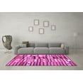 thumbnail image 3 of Ahgly Company Indoor Rectangle Patchwork Purple Transitional Area Rugs, 8' x 12', 3 of 4