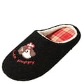 thumbnail image 2 of ATENAR Slippers for Women,Women's Slippers,House Slippers,Comfy,Close Toe,Slip-On,Black,7.5-8.5, 2 of 7
