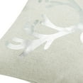 thumbnail image 6 of JWH Christmas Reindeer Pillow Cover Silver Foil Print Reindeer Accent Pillow Case Square Shape Holiday Decorative Pillow Covers for Living Room and Bedroom 20x20Inch, 6 of 7