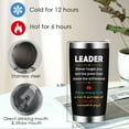 thumbnail image 2 of Leadership Gifts for Women Men,Thank You Gifts for Leader Boss Mentor Supervisor, Leader Appreciation Gifts for Boss,Leader Definition Tumbler Gifts 20 oz, 2 of 6