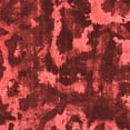 thumbnail image 1 of Ahgly Company Indoor Square Abstract Red Modern Area Rugs, 5' Square, 1 of 4