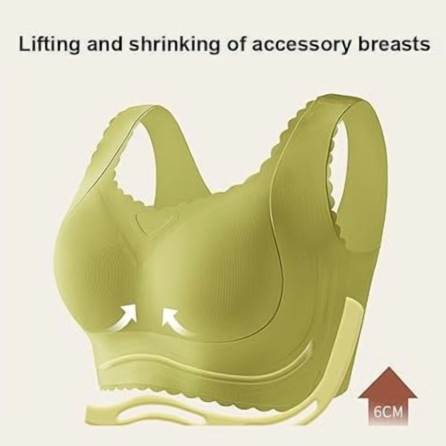 Verafits Bra,Comfortable Bust Lifting & Shaping Bras,Seamless Wireless Removable Pads