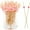 Pink, variant on NOGIS 100PCS Fancy Toothpicks for Appetizers, 4.7 inch Pearls Cocktail Picks for Party Decoration, Appetizer Skewers for Charcuterie Sandwich Burgers Fruit (White)