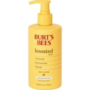 Burts Bees Boosted Lightweight Body Lotion for Sensitive Skin, 13 oz. Bottle