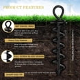 thumbnail image 2 of Dog Tie Out Stake Eurmax USA Heavy Duty for Large Dogs, 2 of 7