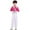 AA-Hot Pink, variant on Kids 70s 80s Sequin Costume Sparkly Button Down Shirts with Wide Leg Pants 2 Piece Sets Carnival Party Cosplay Outfits White