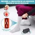 thumbnail image 3 of 9pares Calcetas De Compresión Hombre Mujer Calcetines Largas, 3 of 8