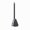 Black, variant on Long Handle Triangle Toilet Brush with Wall Mount Compact Design for Bathroom Cleaning and Easy Storage