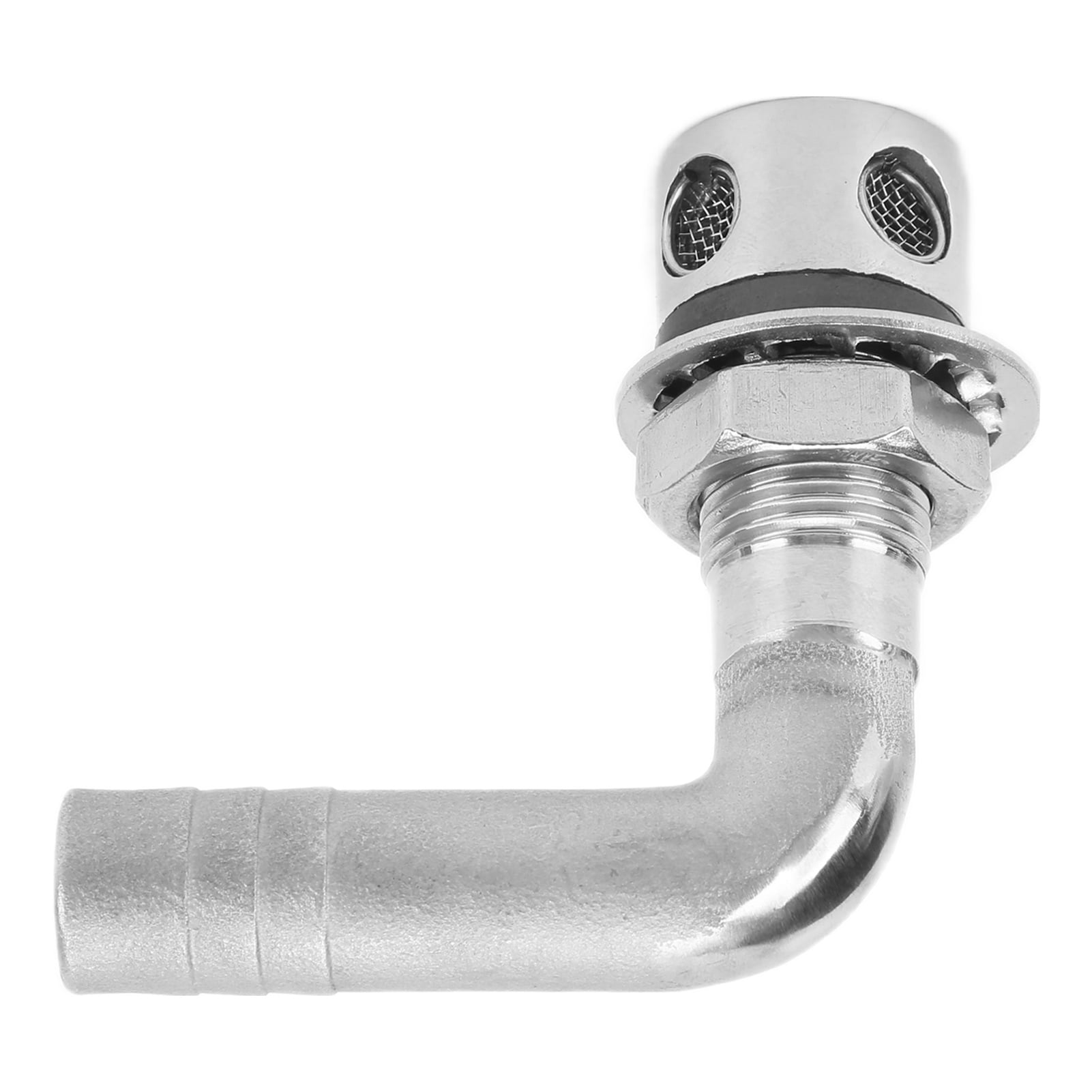 Évent Réservoir Carburant Marin 90° - Acier Inox 316, Pour Tuyau 5/8" - Compatible Yacht, Bateau De Pêche
