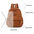 thumbnail image 5 of Stylago School Backpack for Women Medium Corduroy Bookbag College Students Casual Travel Laptop Bag Multiple Pockets Daypack Red, 5 of 5
