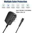 thumbnail image 4 of TAPDRA Replacement Charger For Wahl Color Pro Cordless Clipper 9649 Hair Trimmer Power Cord 3.5V 1A New, 4 of 9