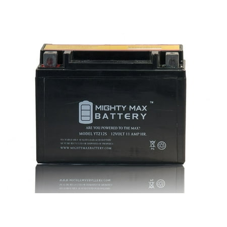 Mighty Max YTZ12S 12V 11Ah AGM Battery - 2 Pack For Honda NSS250 Reflex 2001-2009 & More