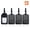 Black2, variant on UNIWELL 4 Pack Luggage Tag, Premium PU Leahter Travel Tags, Personalised Suitcase ID Tag with Adjustable Strap for Travel Black