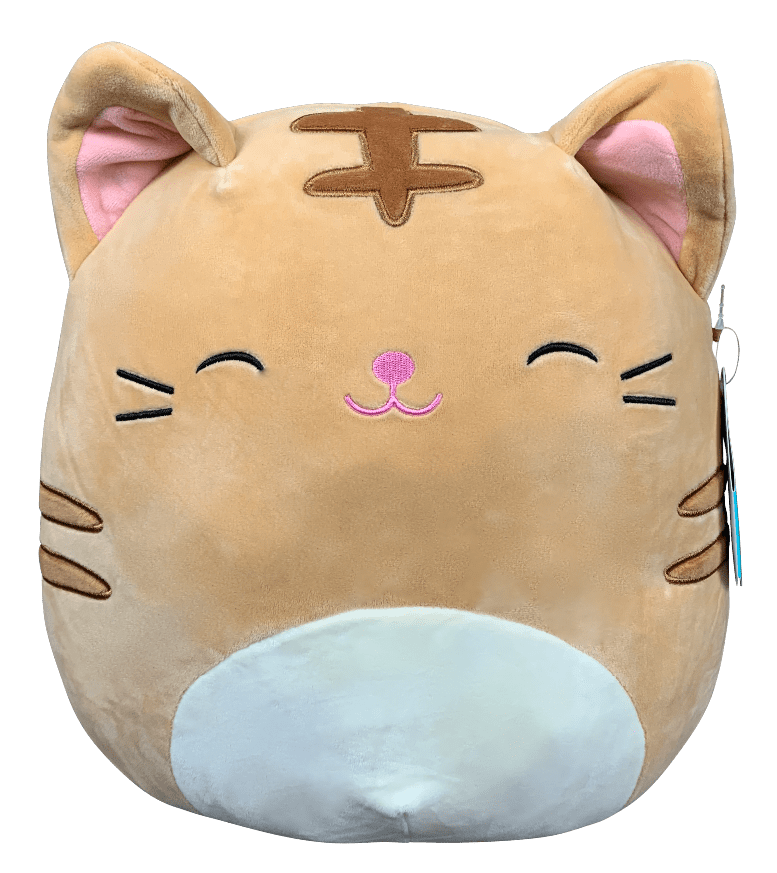 Squishmallows Cam The Black & Brown Calico Cat 7.5" Soft Plush Toy 