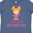 thumbnail image 4 of Inktastic Future Lacrosse Star Girl Girls Toddler T-Shirt, 4 of 5