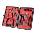 thumbnail image 2 of 18Pcs Manicure Set Stainless Steel Nail Clippers Pedicure Knife Tool Kit for Home, 2 of 8