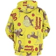 thumbnail image 3 of Curious George 1 Hoodie Fashion Hip Hop Women/Men Hoodie Sweatshirt With Pocket, 3 of 8