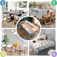thumbnail image 4 of Thanksgiving Day Tablecloth Wrinkle Resistant Washable Tablecolths Table Covers Autumn Thanksgiving Farmhouse Harvest Table Cloths for Fall Birthday Wedding Graduation Rectangle,60x84inch, 4 of 5