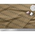 thumbnail image 2 of Soimoi Brown Cotton Jersey Fabric Giraffe Animal Decor Fabric Printed BTY 58 Inch Wide, 2 of 3