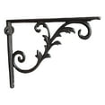thumbnail image 4 of Soporte para Estante Ménsula Rústica de Pared para Estantería Y Refuerzo de Ángulo Fabricado en Hierro para Larga Durabilidad Adecuado para, 4 of 9