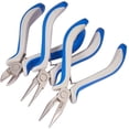 thumbnail image 2 of DIY Jewelry Tool Sets Plier Sets Round Nose Side Cutting Pliers and Wire Cutters Blue 110~125x70mm, 2 of 8