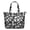 Black-1, variant on Checkered Retro Weekender Bag - Large Capacity Zipper Tote with Reinforced Handles, Airline-Friendly & Travel-Ready for Professionals