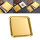 thumbnail image 4 of Plato de servicio de acero inoxidable, plato de postre, plato de vajilla Plato de servicio Platos de servicio, para restaurantes, postres, actividades grande y dorado Sunnimix bandeja de servir, 4 of 8