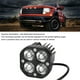 thumbnail image 3 of Focos Universales Ligeros 40W LED Luz De Trabajo Cuadrada Lámpara De Conducción Para Coche SUV, 3 of 7