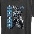 thumbnail image 3 of Mortal Kombat - Sub Zero Lin Kuei - Women's Short Sleeve Graphic T-Shirt, 3 of 5