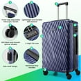 thumbnail image 3 of SANOPY TSA Lock & Expandable Design (20”+24”+28”) Family & Travel Approved! Ergonomic Handles, 3 of 10
