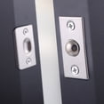 thumbnail image 4 of MYG Ball Catch Door Hardware Door Ball Catch for Top of Catch Latch Adjustable Ball Catch Strong Drive in Ball Latch for Invisible Pantry Ball Bearing Door Latch Silver, 4 of 8
