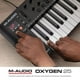 thumbnail image 5 of M-Audio Oxygen 25 V - Teclado controlador MIDI USB de 25 teclas con Beat Pads, modos Smart Chord y S, 5 of 15