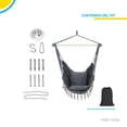 thumbnail image 4 of Hamaca  Tipo Columpio Almohadones gris 6.49 pulg Elly Decor ED-HCWH, 4 of 7